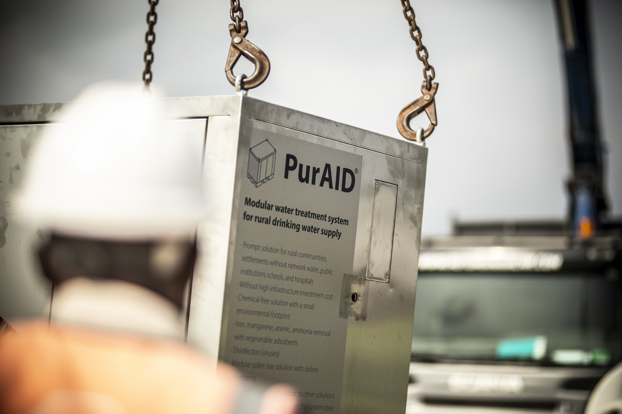 Újabb három PurAID® berendezés Ghánában